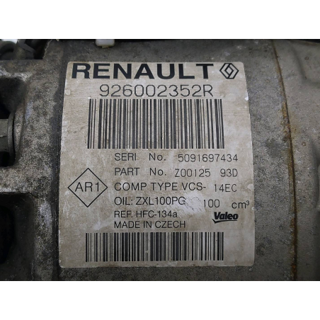 COMPRESSEUR AIR CONDITIONNE