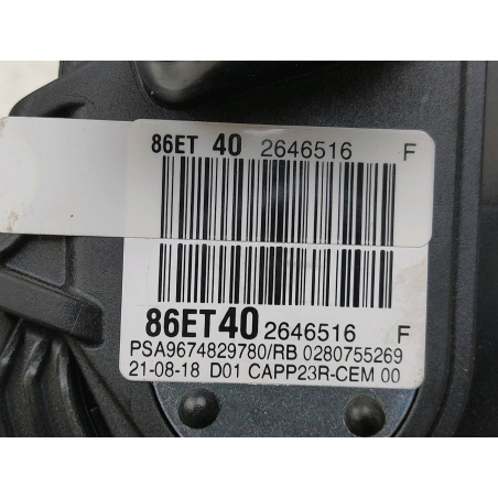 POTENTIOMETRE ACCELERATEUR