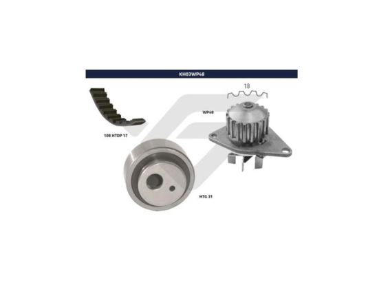 P.eau+kit courr. Hutch....