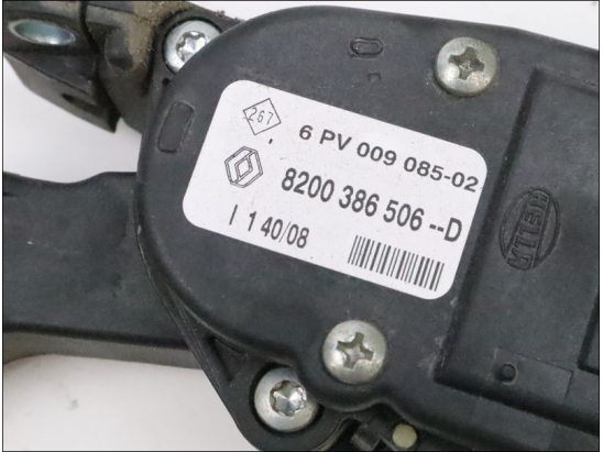 POTENTIOMETRE ACCELERATEUR