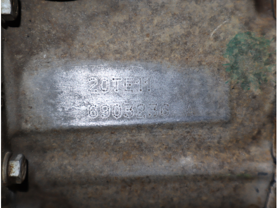 BOITE A VITESSE MECANIQUE