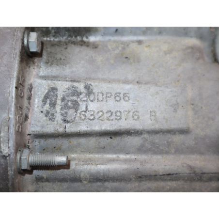 BOITE A VITESSE MECANIQUE