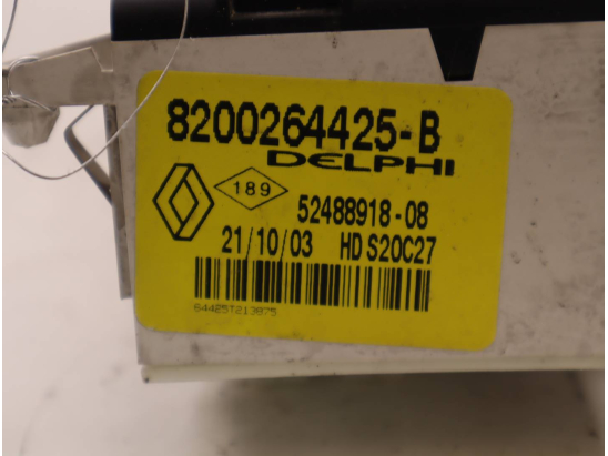 Commande de chauffage occasion RENAULT VELSATIS Phase 1 - 2.2 DCI 150ch