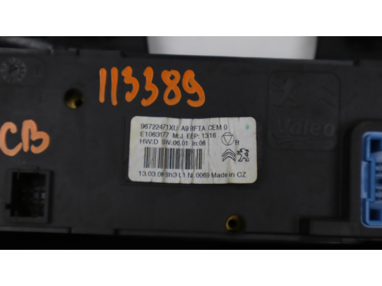 COMMANDE DE CHAUFFAGE