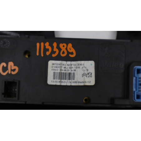 COMMANDE DE CHAUFFAGE