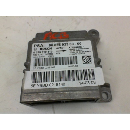 BOITIER PYROTECHNIQUE