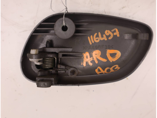 Poignee int porte ard occasion OPEL AGILA I Phase 1 - 1.2i 16v 75ch