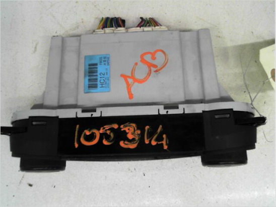 COMMANDE DE CHAUFFAGE