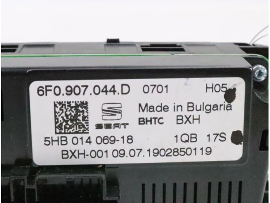 COMMANDE DE CHAUFFAGE