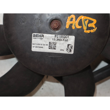 VENTILATEUR DE REFROIDISSEMENT