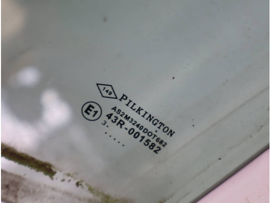 GLACE FIXE PORTE AV G