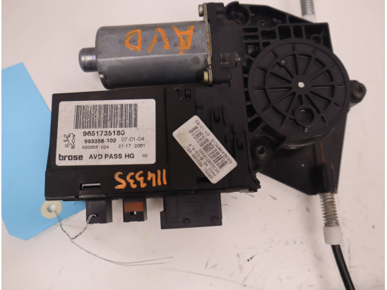 MECANISME+MOTEUR LEVE-GLACE AVD