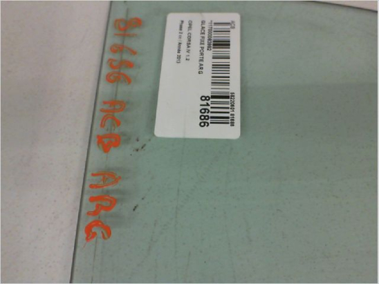 GLACE FIXE PORTE AR G