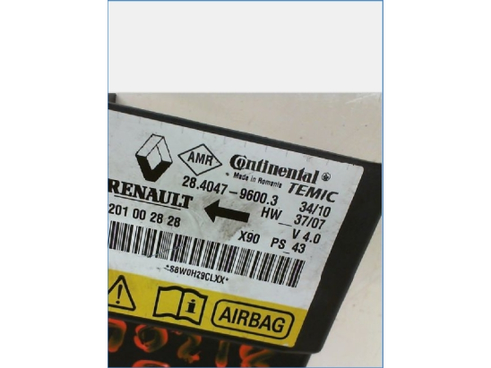 BOITIER PYROTECHNIQUE