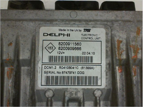 Calculateur moteur occasion RENAULT MODUS Phase 2 - 1.5 DCI 70ch