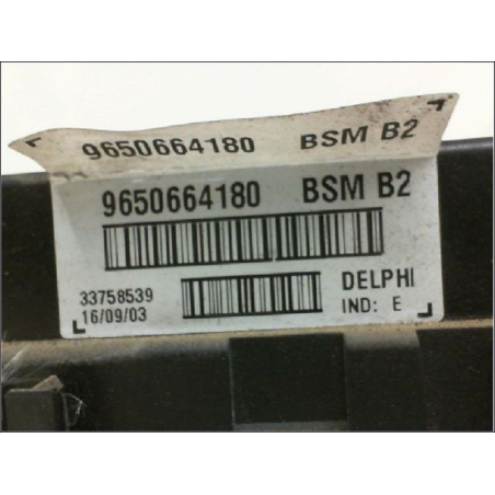 BSM (BOITIER SERVITUDE MOTEUR)