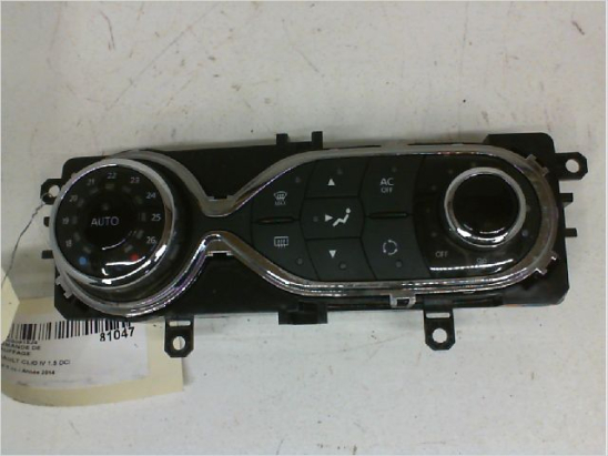 COMMANDE DE CHAUFFAGE