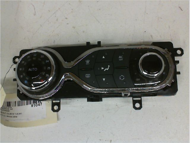 COMMANDE DE CHAUFFAGE