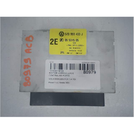 BOITIER VERROUILLAGE CENTRALISE PORTE