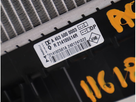 Radiateur occasion RENAULT TWINGO III Phase 2 - Electric 82ch