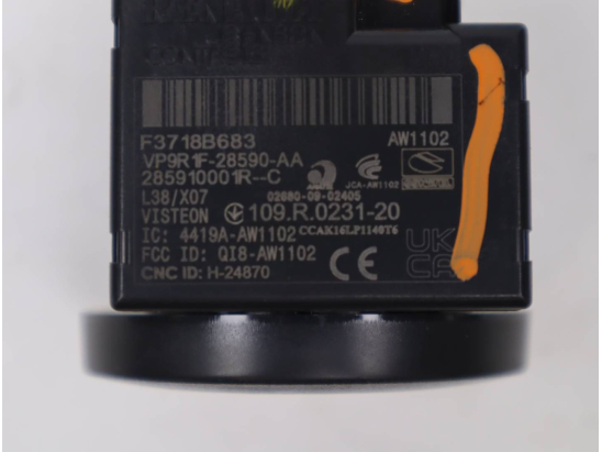 BAGUE RECEPTRICE TRANSPONDEUR