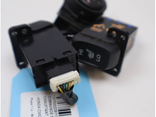 COMMANDE SIEGE CHAUFFANT