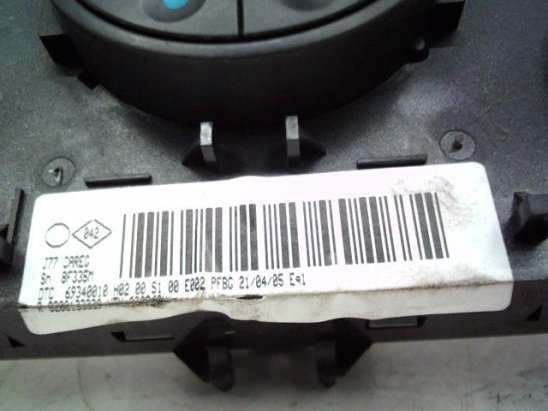 COMMANDE DE CHAUFFAGE