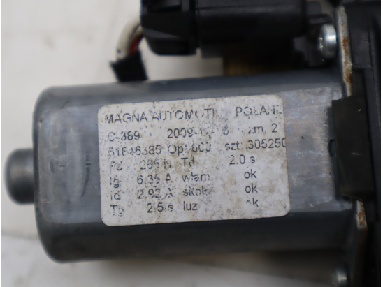 MECANISME+MOTEUR LEVE-GLACE AVG