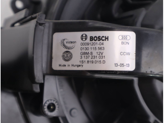 VENTILATEUR DE CHAUFFAGE