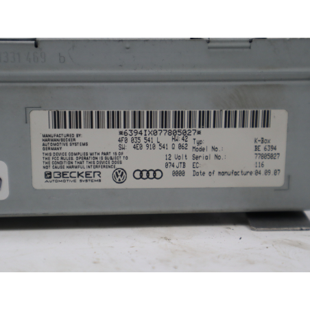 Module de navigation occasion AUDI A6 ALLROAD III phase 2 - 3.0 V6 Tdi 239ch
