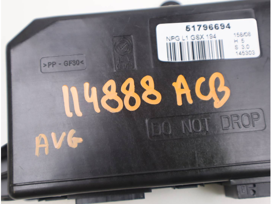 Calculateur porte avant gauche occasion FIAT CROMA II Phase 1 - 1.9 DT 8v MULTIJET 120ch