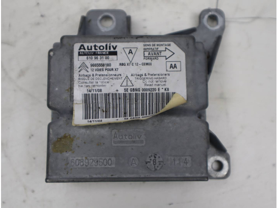 BOITIER PYROTECHNIQUE