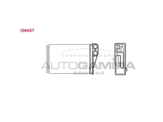 Radiat. Chauf. VERTAT 104467