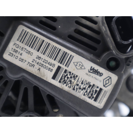 Alternateur occasion DACIA DUSTER Phase 2 - 1.5 DCI 110ch