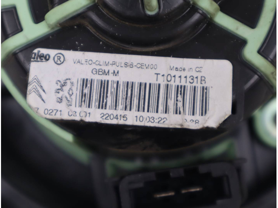 Ventilateur de chauffage occasion CITROEN C4 II Phase 2 - 1.2i 130ch