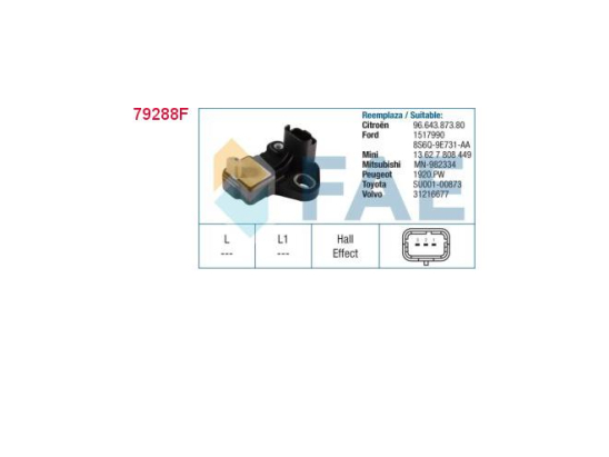 Capteur EFI-FAE 79288F