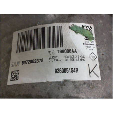 COMPRESSEUR AIR CONDITIONNE