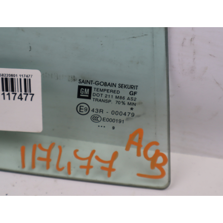 GLACE FIXE PORTE AR G