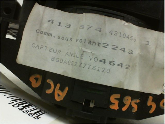 CONTACTEUR ANNULAIRE AIRBAG