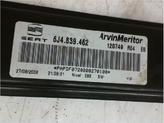 MECANISME LEVE-GLACE ARD