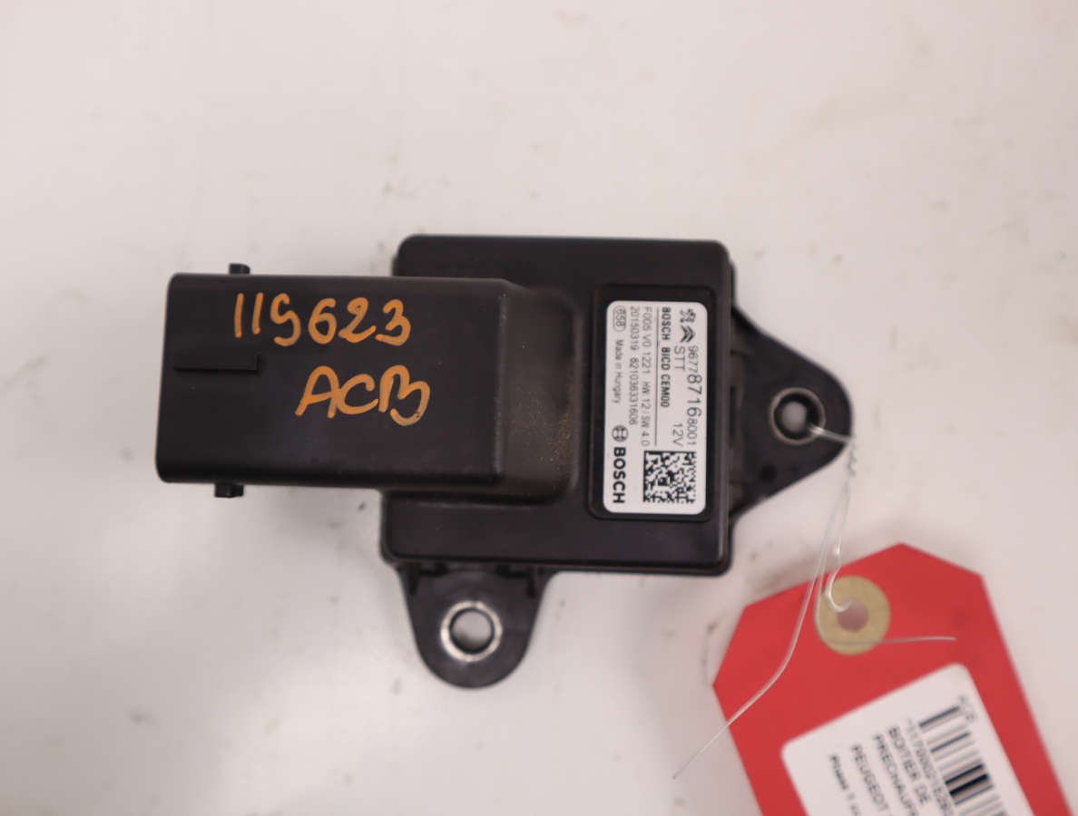 BOITIER DE PRECHAUFFAGE