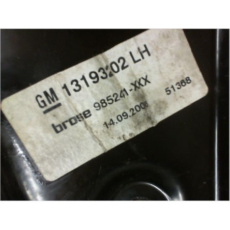 MECANISME+MOTEUR LEVE GLACE AILE ARG