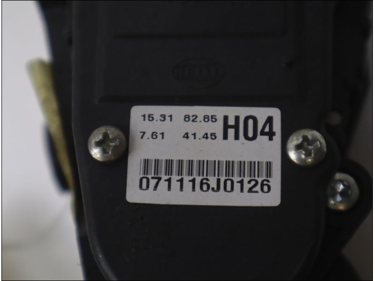 POTENTIOMETRE ACCELERATEUR