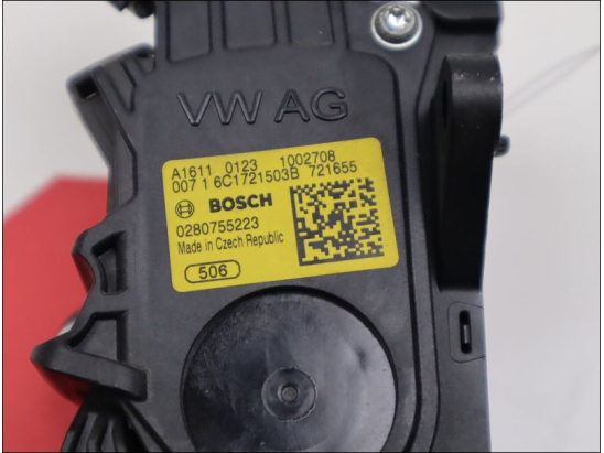 POTENTIOMETRE ACCELERATEUR