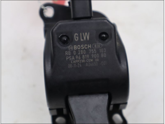 Potentiometre accelerateur occasion CITROEN C4 GRAND PICASSO I Phase 1 - 1.6 HDI 110ch