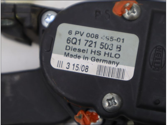 POTENTIOMETRE ACCELERATEUR