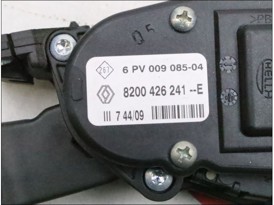 POTENTIOMETRE ACCELERATEUR