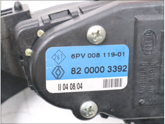 POTENTIOMETRE ACCELERATEUR