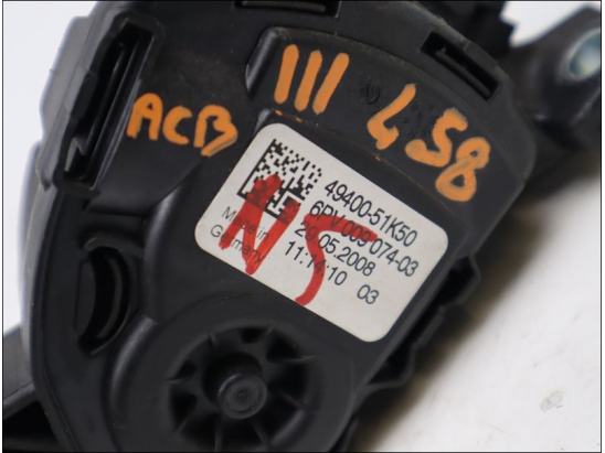 POTENTIOMETRE ACCELERATEUR