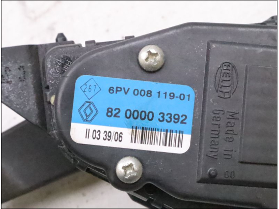 POTENTIOMETRE ACCELERATEUR